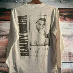 Kevin Hart 2022 Reality Check Tour Long-Sleeve T-Shirt (Unisex Small)